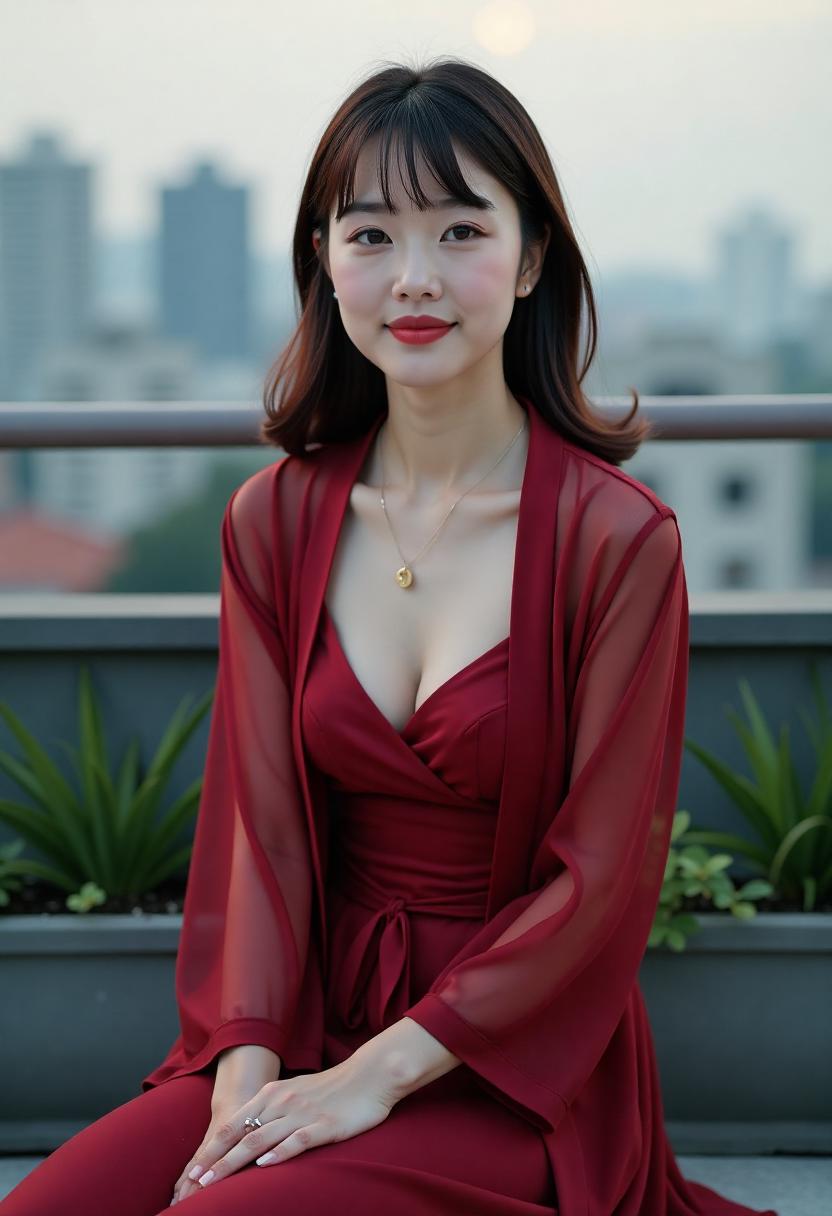 家庭聚餐中的轻松对话